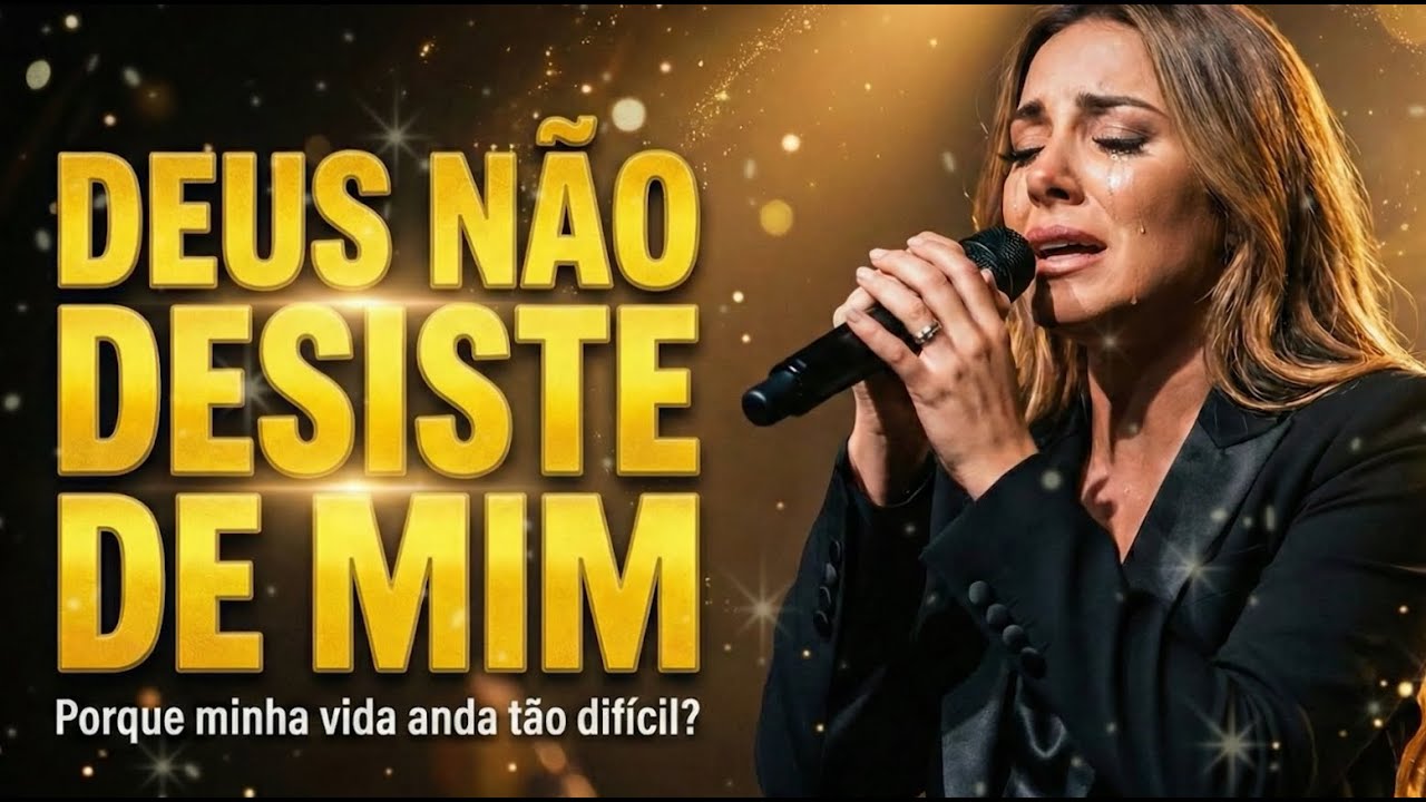 DEUS NÃO DESISTE DE MIM ( Ele me protege) - Inspirado Aline Barros - Musica Gospel - Louvor Gospel