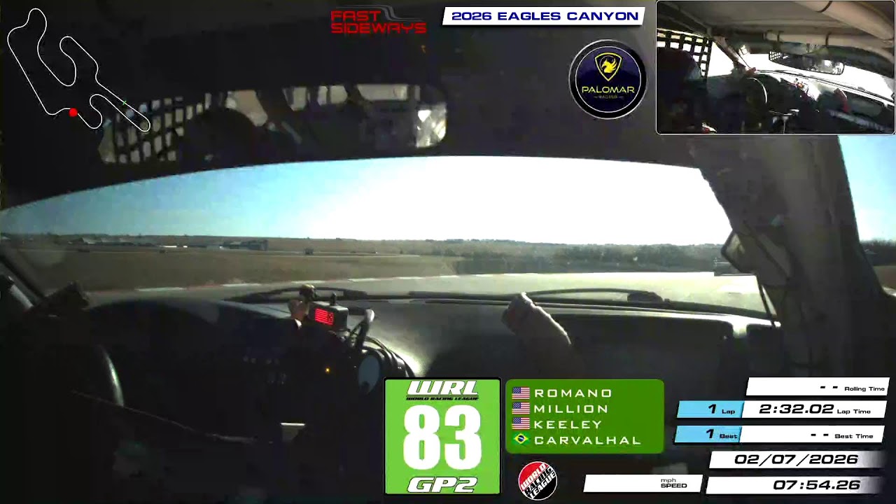Palomar Racing - WRL Eagles Canyon Raceway - Sat. 8 Hour Race