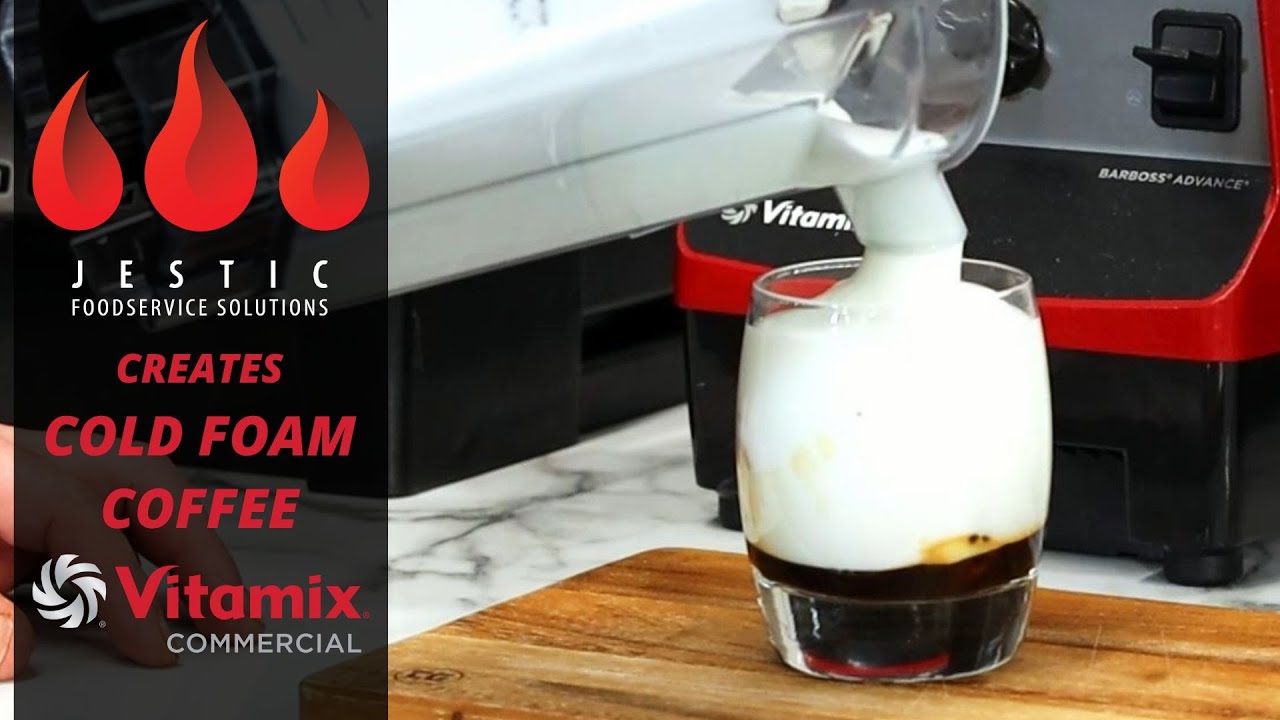 How To Make Cold Foam in 10 seconds | Vitamix Aerating Container Demo