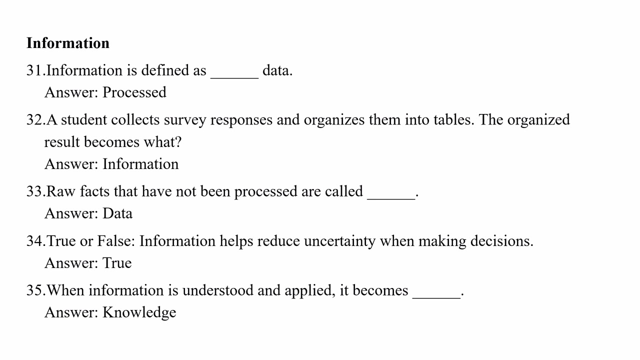 Revision Questions and Answers Part 1