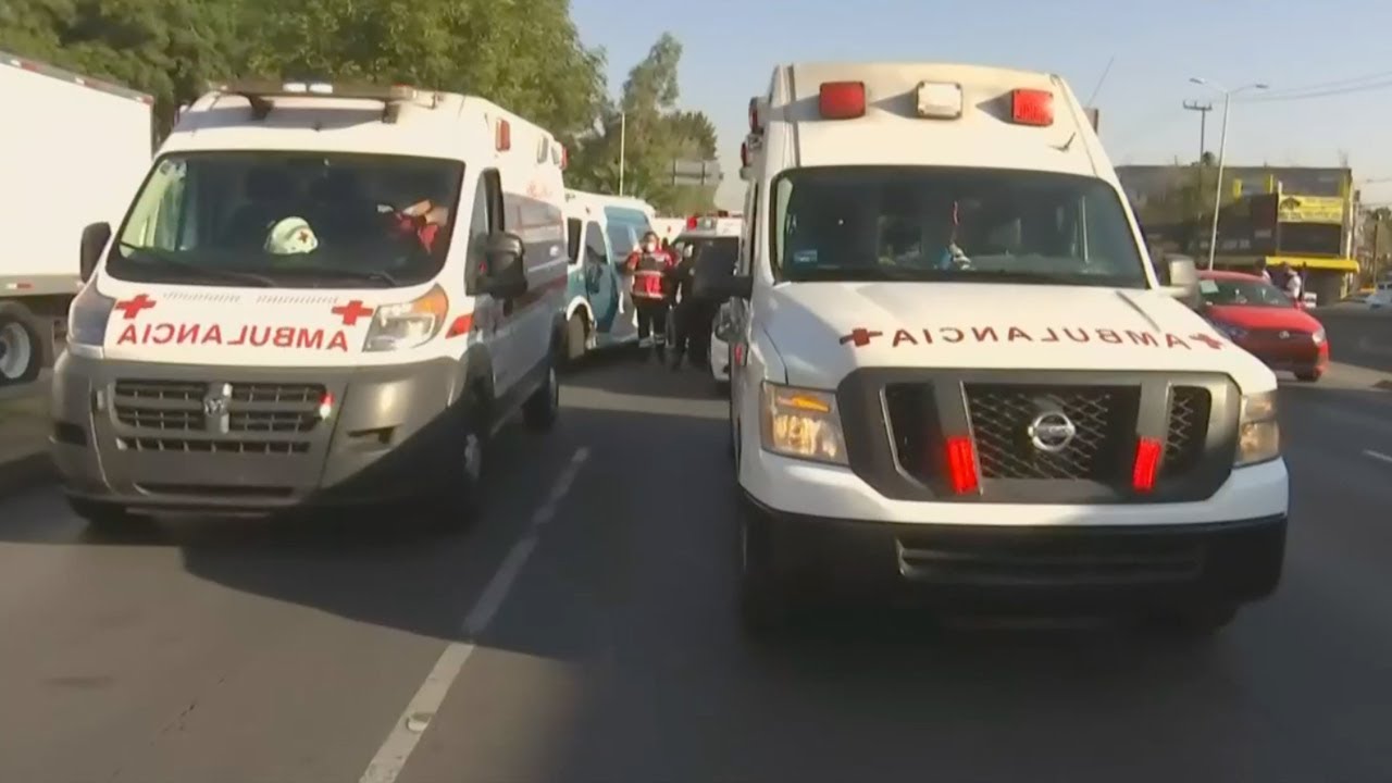 Personal de ambulancias “patito” agrede a paramédicos de la Cruz Roja