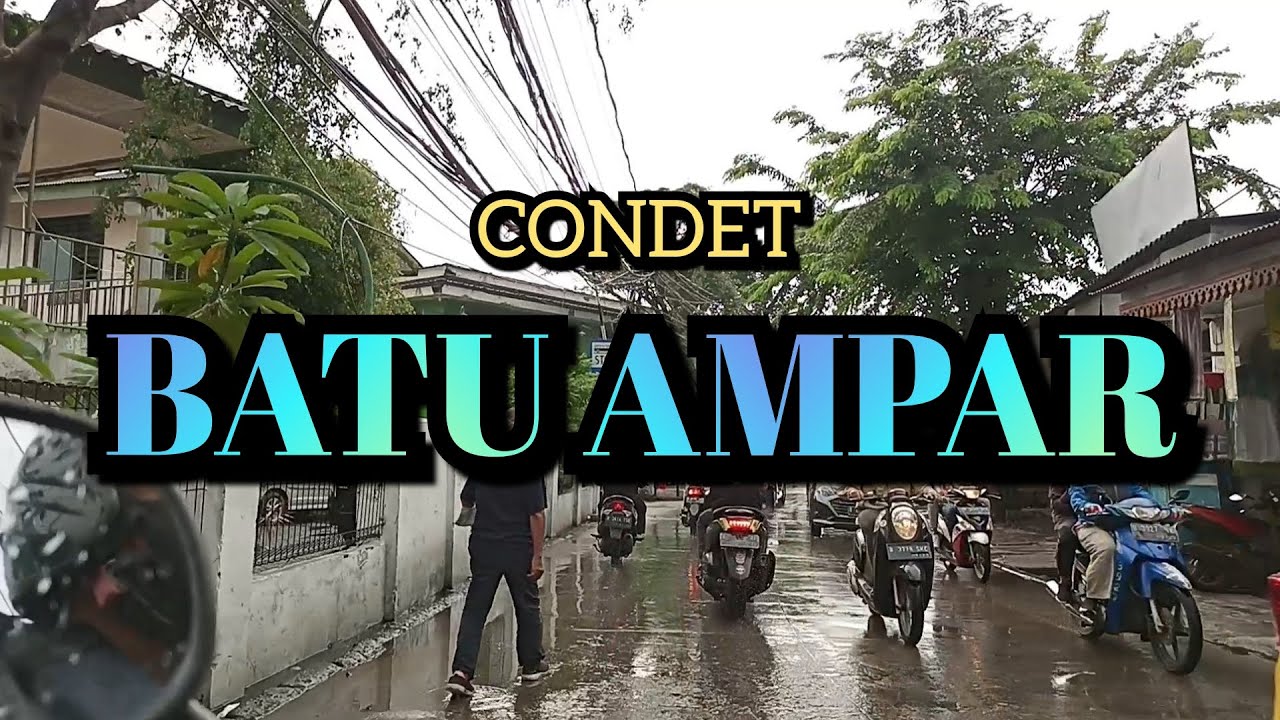 Anda sedang menuju kawasan Condet Batu ampar @defullmoon