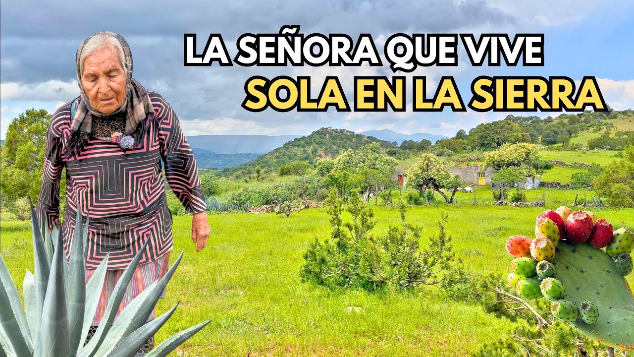 LA SEÑORA QUE A SUS 79 AÑOS VIVE SOLA EN LA SIERRA
