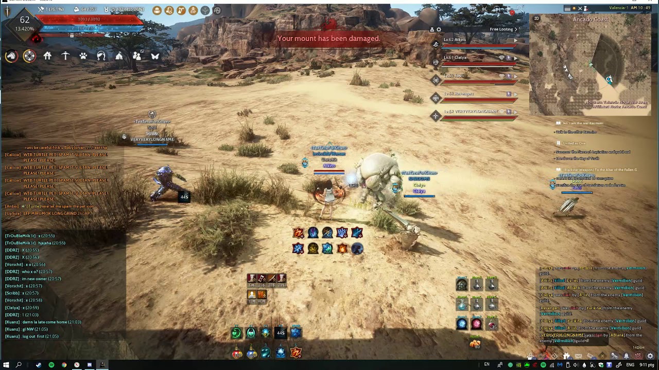 Witch vs Ranger/Lahn/Archer/Kuno Nodewar