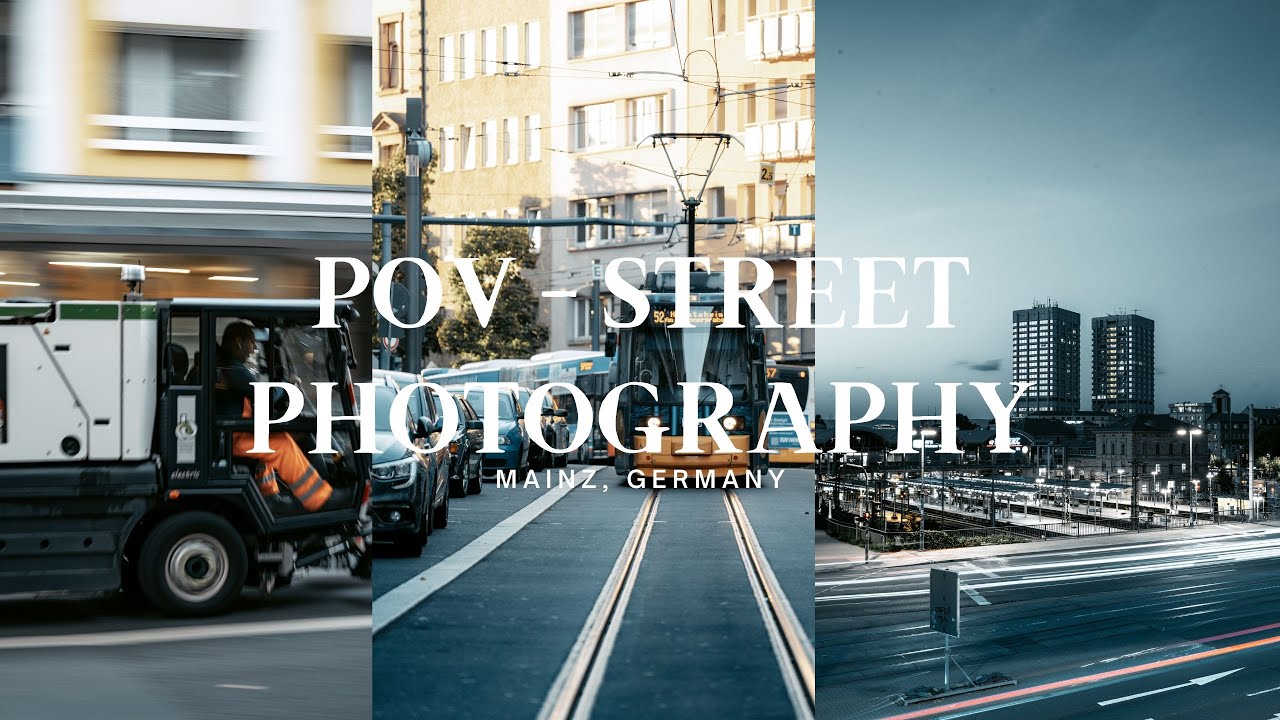 Relaxing 20 minutes POV Street Photography in Mainz, Germany, no commentary