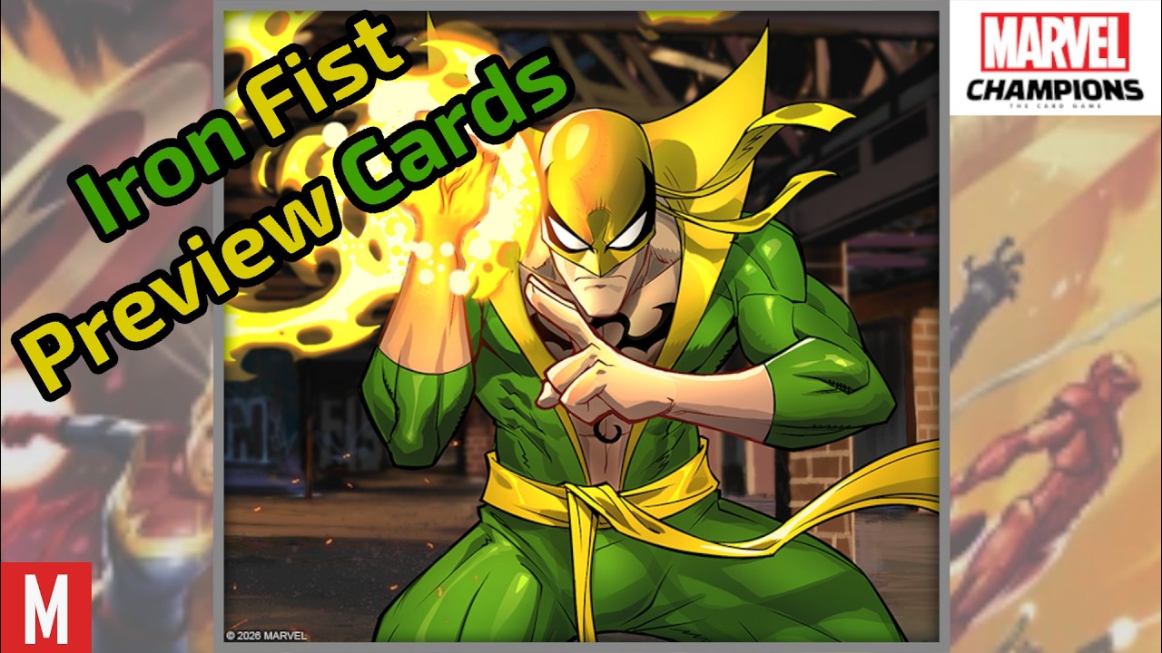 Обзор карт Железного Кулака для #marvelchampions