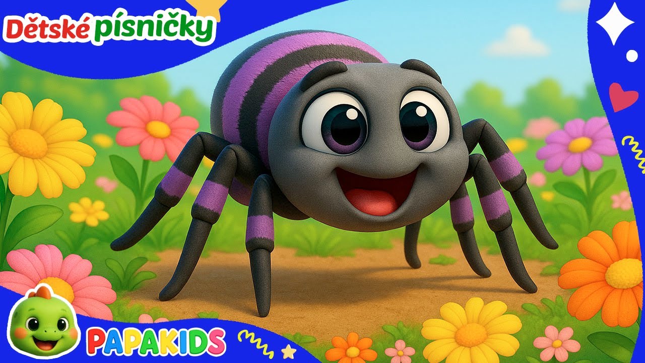 Pavouček Incy Wincy &ndash; Vesel&aacute; P&iacute;snička pro Děti | Animovan&aacute; Poh&aacute;dka