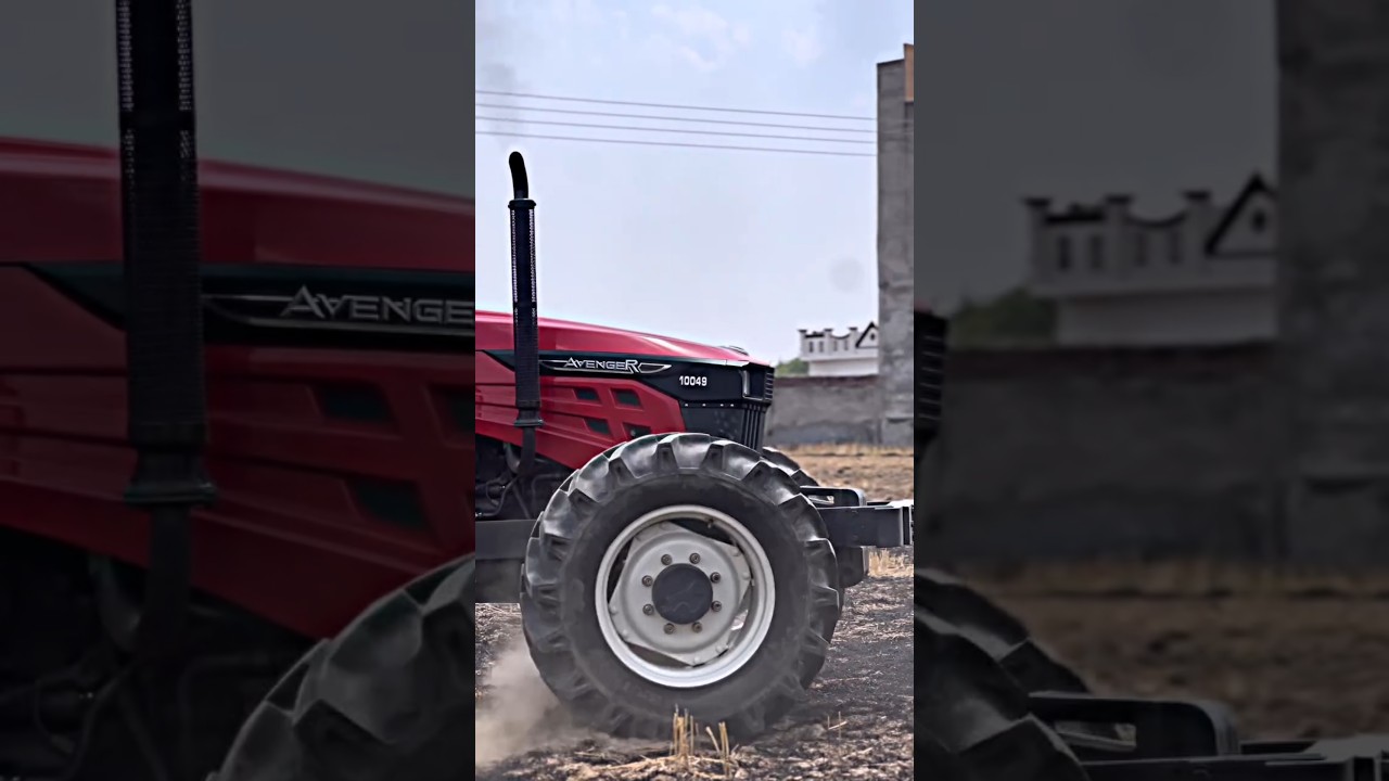 Avenger tractor full modification #cultiwator testing full  #farmequipment #farming #automobile
