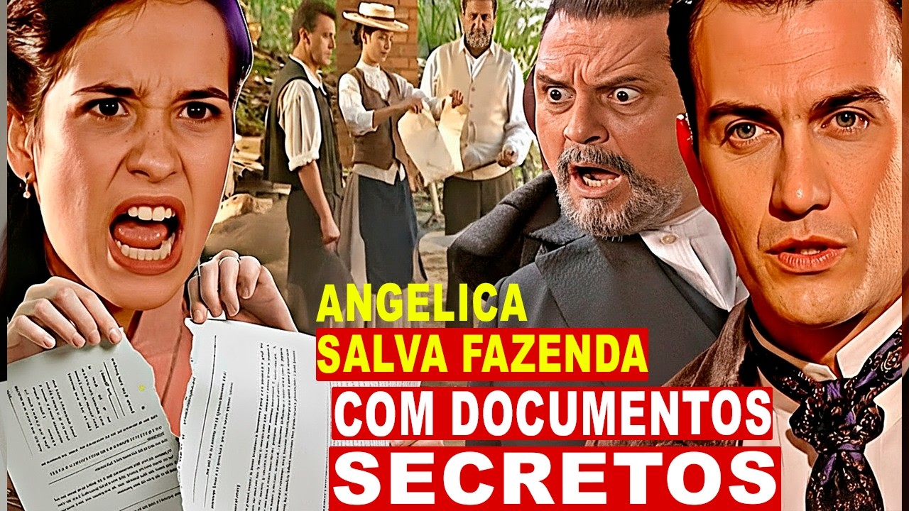 TERRA NOSTRA: Angélica BARRA venda das FAZENDAS com DOCUMENTO SECRETO.Augusto SE FERRA!Capitulo Hoje