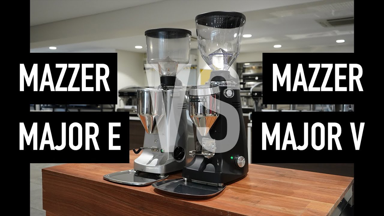 Mazzer Major E vs Major V - Demo (NEW FEATURES)