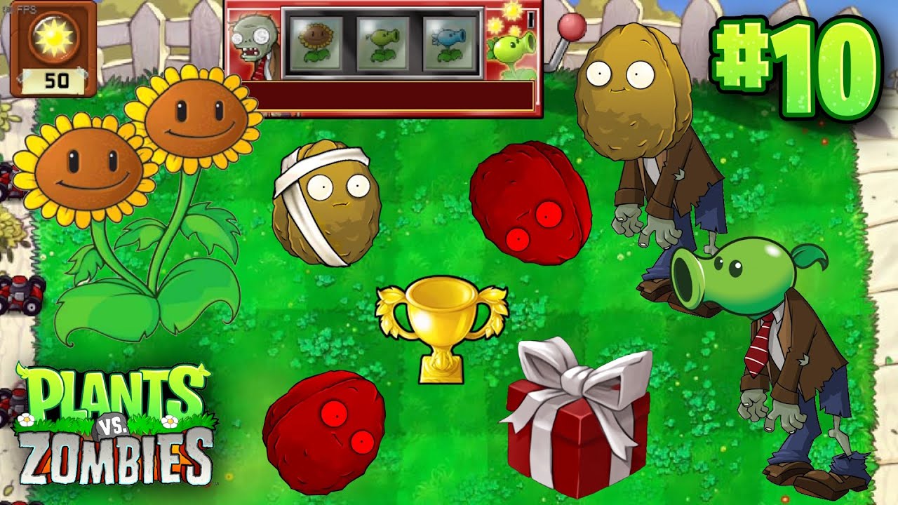 Plants vs.  Zombies🌻🧟 #10 Die Ersten Minispiele und Neue Pflanzen für unseren Zen-Garten