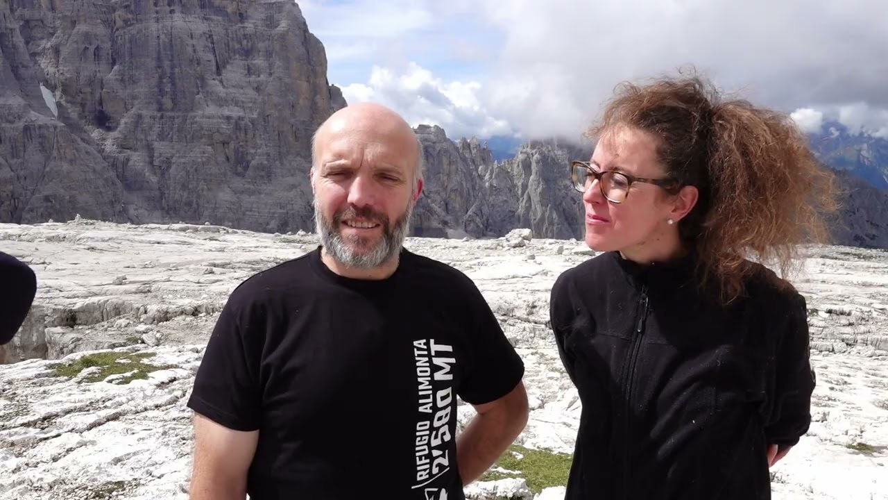 Noi Dolomiti al rifugio Alimonta: 