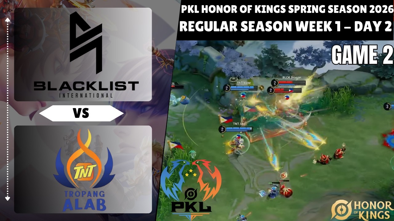 BLCK vs TNT | GAME 2| HIGHLIGHTS | PKL HOK  Season 2026 | Regular Season Week 1 - Day 2