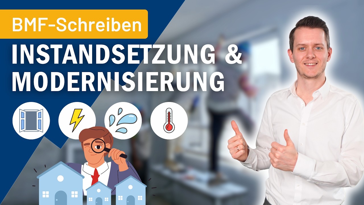 BMF-Schreiben 2026: Sanierungskosten richtig absetzen!
