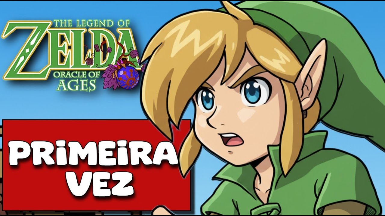 Zelda: Oracle of Ages Pela primeira vez 😮 O CL&Aacute;SSICO QUE EU NUNCA JOGUEI!