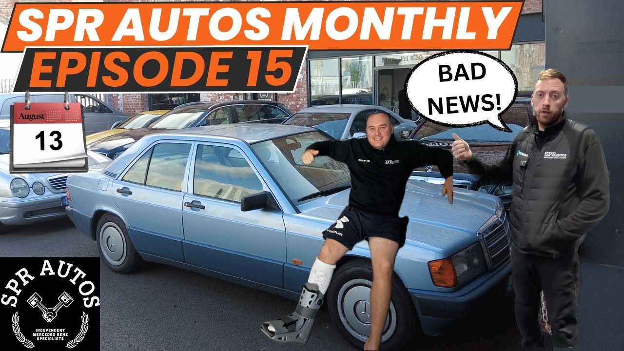 SPR Autos Monthly Ep.15 | NO STAFF! ⚠️ Mercedes ABC Issues+We made a a Mistake😬 🎁 Free Competition!