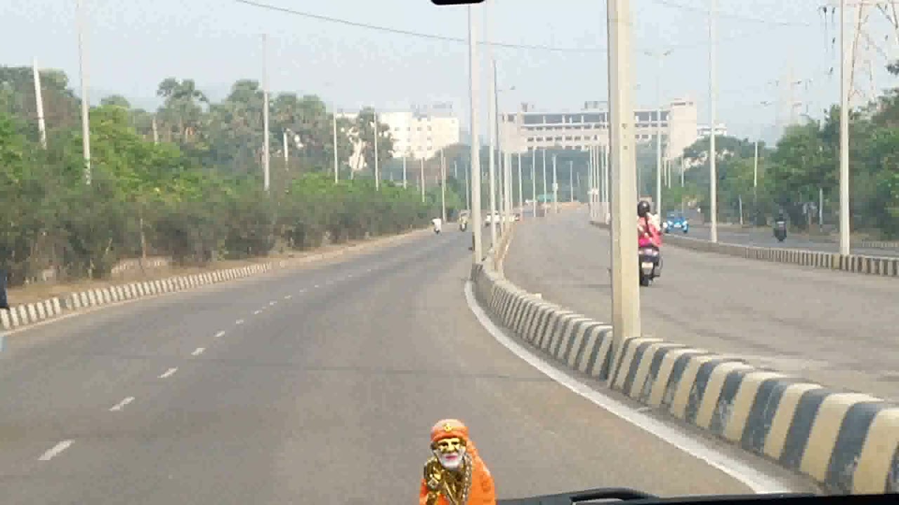 Visakhapatnam, Drive From Simhachalam To Hanumanthavaka National Highway Point 2022 Jan 2nd