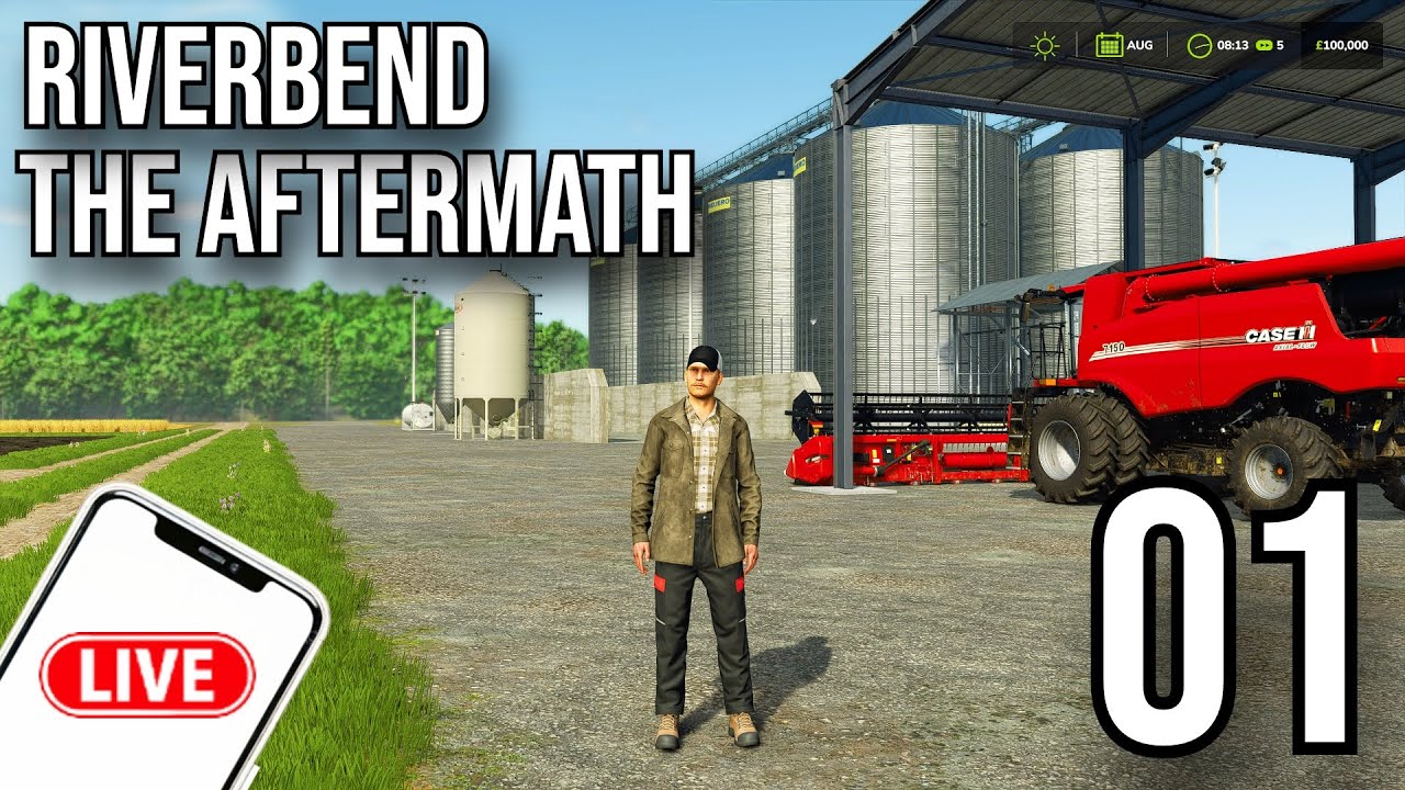 FARMING SIMULATOR 25🔴| Riverbend The Aftermath | WEEKEND FARMING 