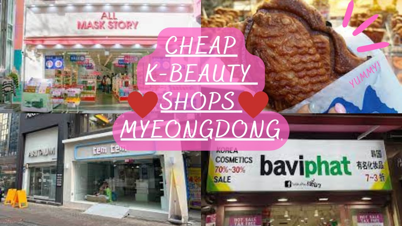 CHEAP K-Beauty Shops in Myeongdong Review Ep.#13 | K Beauty Krew Podcast