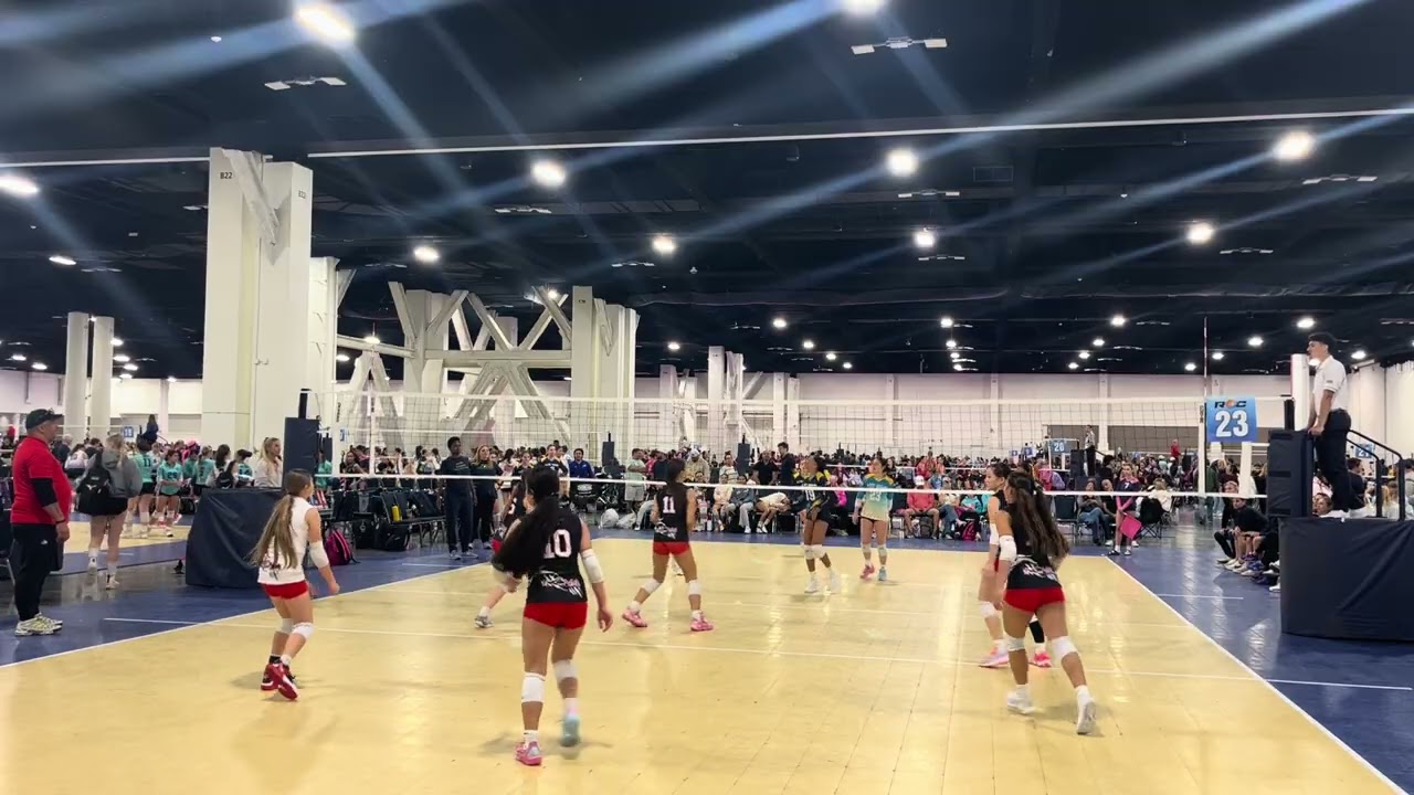 Game 4 Nona Volleyball Academy 14 Elite Gio Vs. Elite Vision Set 1