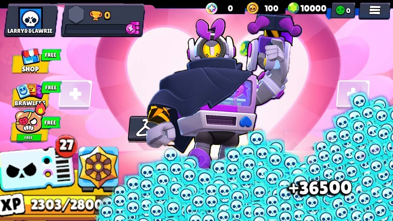 GLOWBERT NEW BRAWLER 1900 CREDITS!!🔥 LEGENDARY LUCKY GIFTS!!🎁🚀 BRAWL STARS NEW UPDATE!!🔥