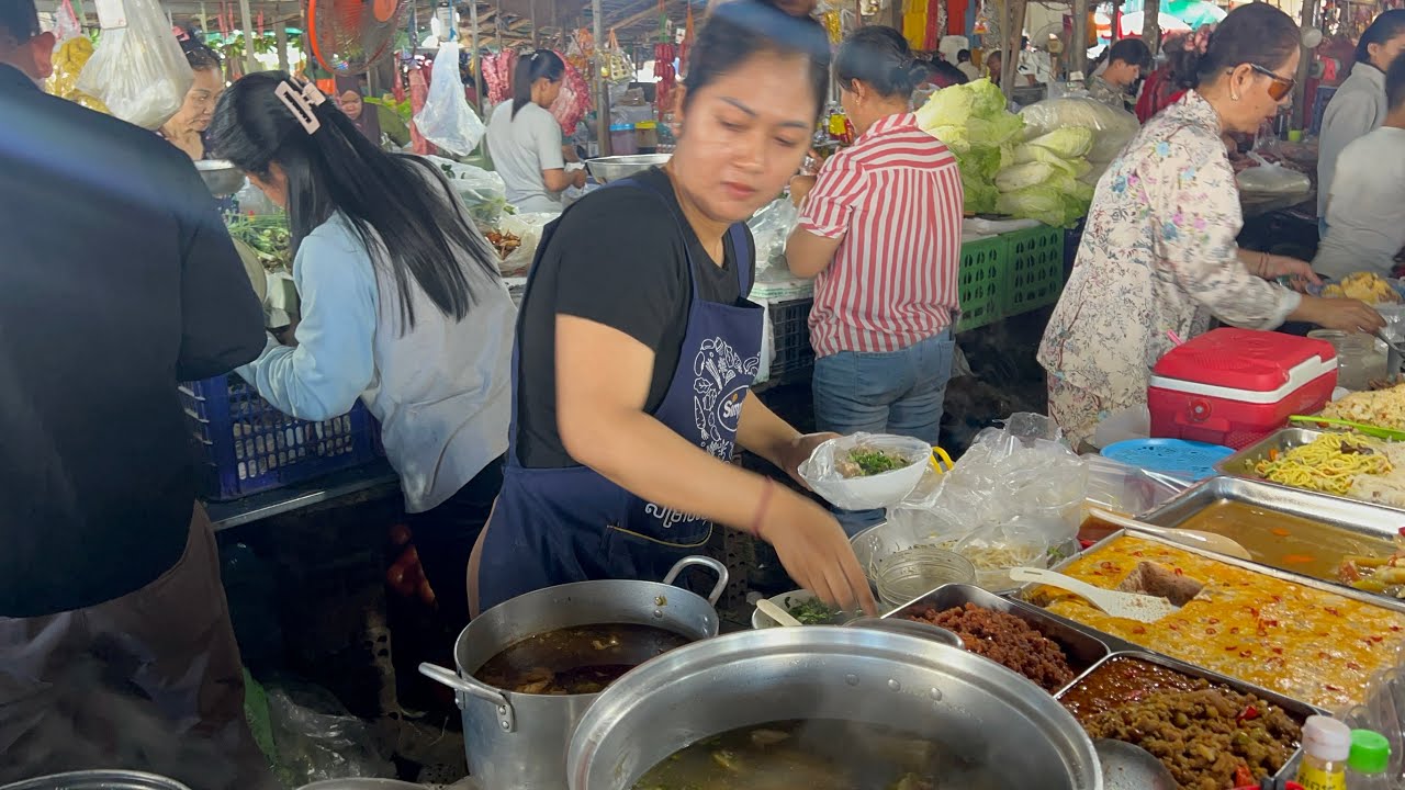 Walking Phnom Penh&rsquo;s Bustling Morning Market | Authentic Cambodia