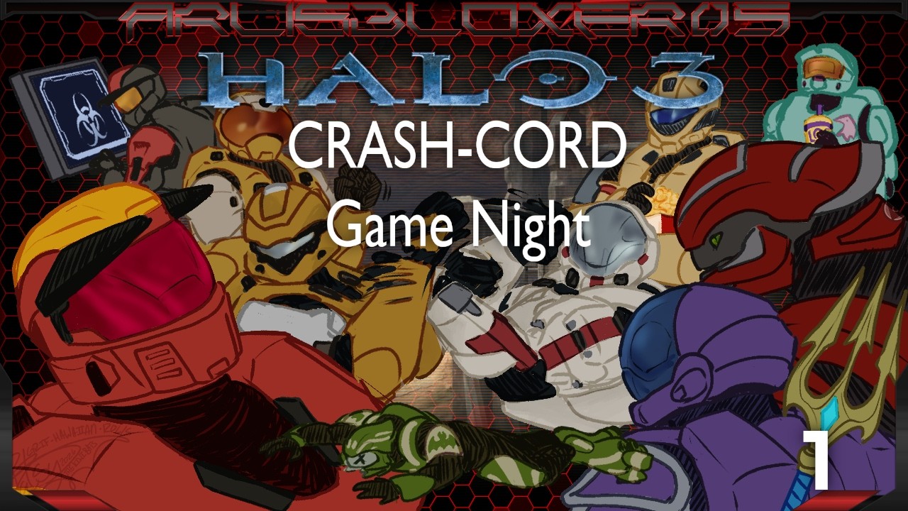 Halo 3 Crash-Cord Game Night [Session 1] // Party like it's '07
