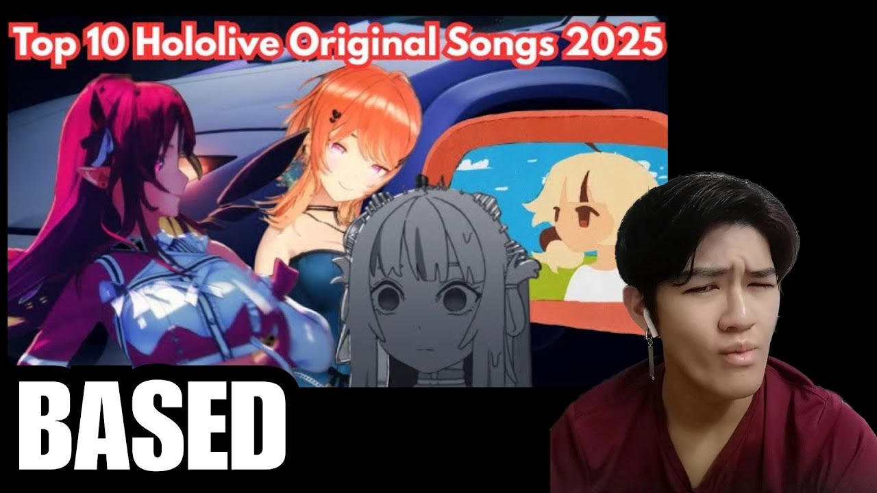 Top 10 Hololive Original Songs 2025 REACTION!!!!!