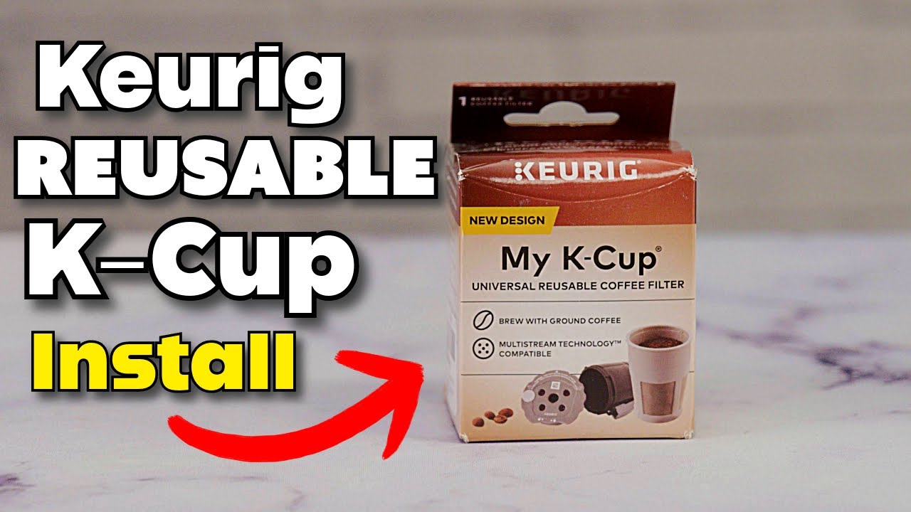 How To Install Keurig Universal Reusable Filter K- Cup Easy Simple