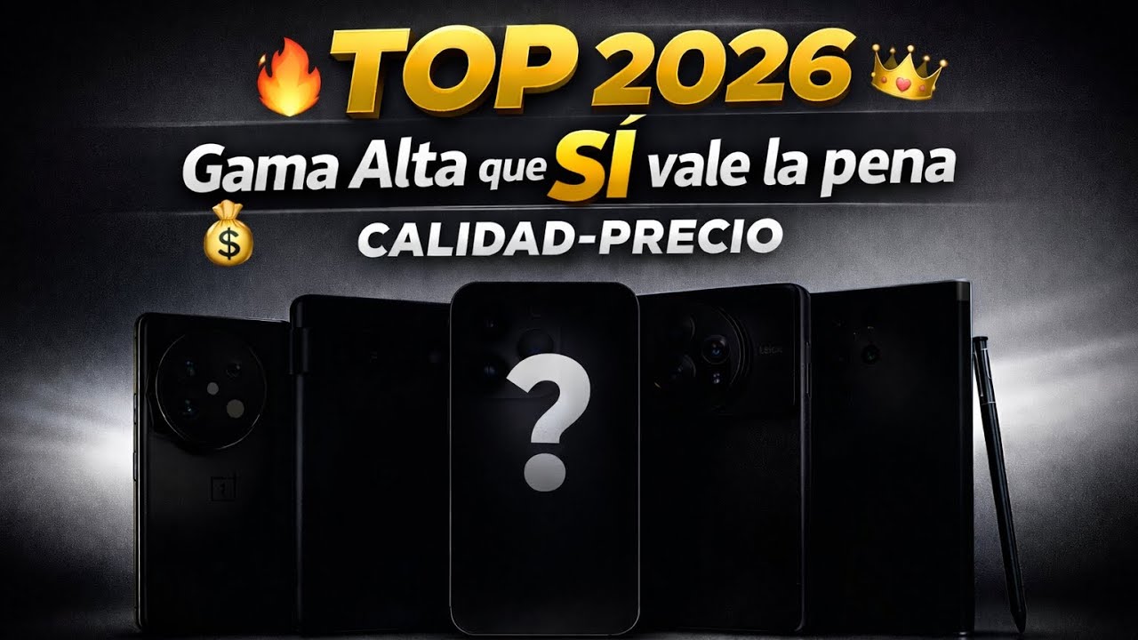 Los mejores celulares GAMA ALTA calidad-precio en la actualidad 📱🔥