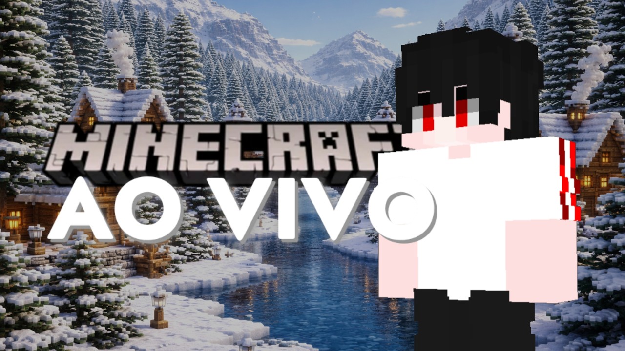 Minecraft AO VIVO Jogando Com INSCRITOS / Bedrock e Java ( LIVE ON )