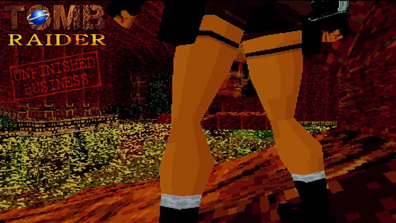 Прохождение игры Tomb Raider Unfinished Business - Return To Egypt (Sega Saturn PAL)