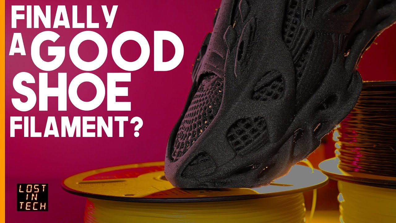 3D Printed shoes just got BETTER! - Siraya Tech Roamr - Foaming TPU filament for 3d printed footwear