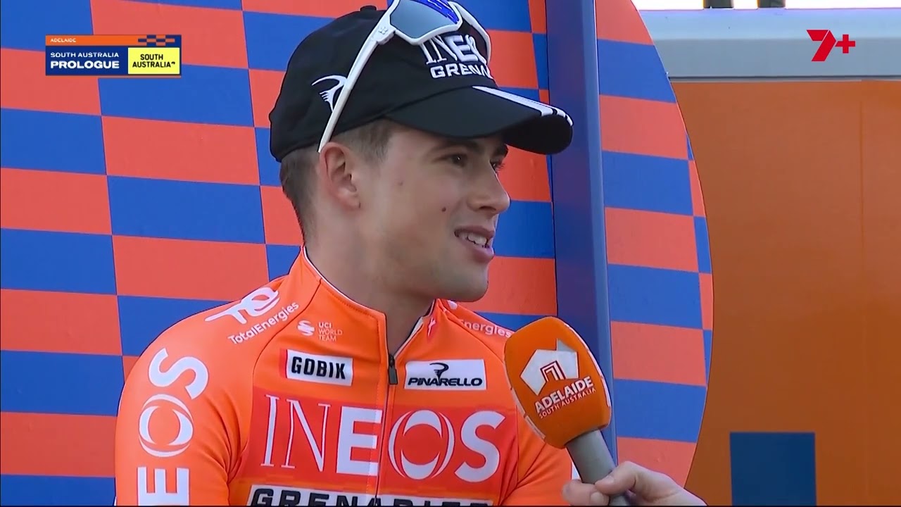 TOUR DOWN UNDER 2026. WATSON VINCE IL PROLOGO
