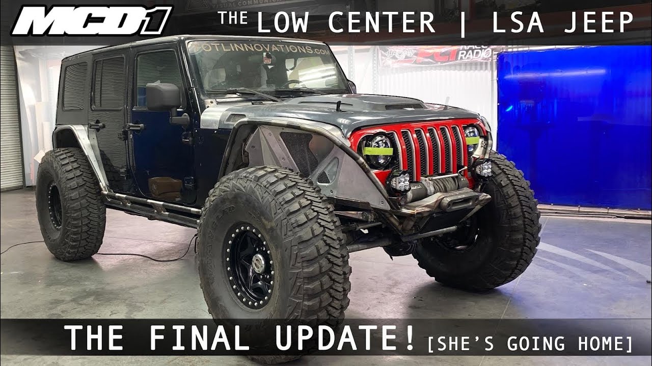 Морган Кларк ЗАВЕРШАЕТ комплектацию Jeep JK с низким центром LSA