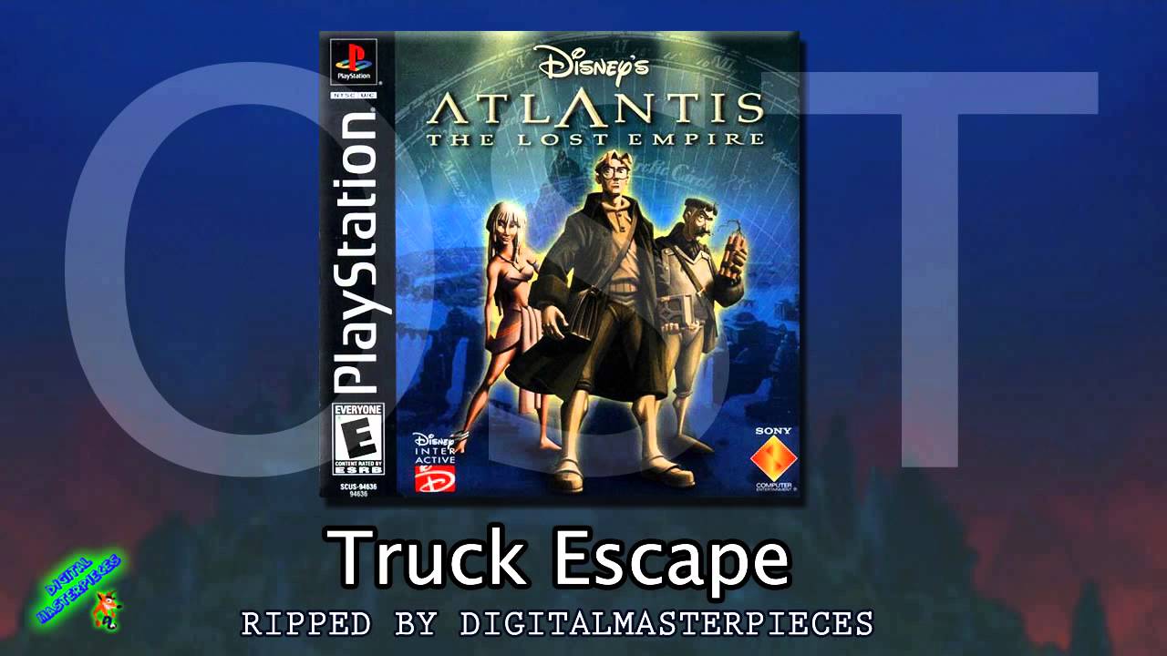 Disney's Atlantis: The Lost Empire (PS1) Soundtrack - Truck Escape (Gamerip)