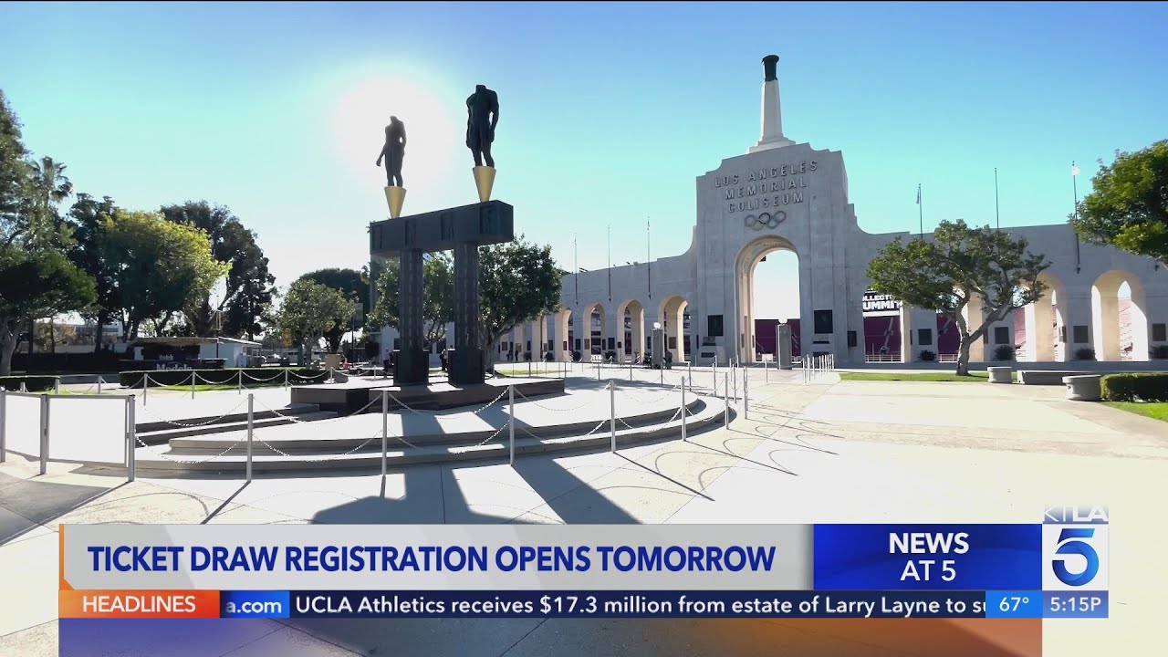 Ticket draw registration for 2028 L.A. Olympics opens