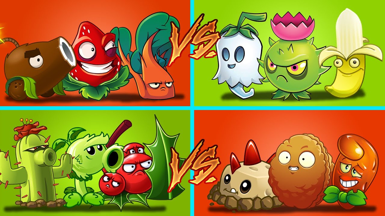 Plants Vs Zombies 2 Batallas de 4 Equipos Aleatorios Parte 25