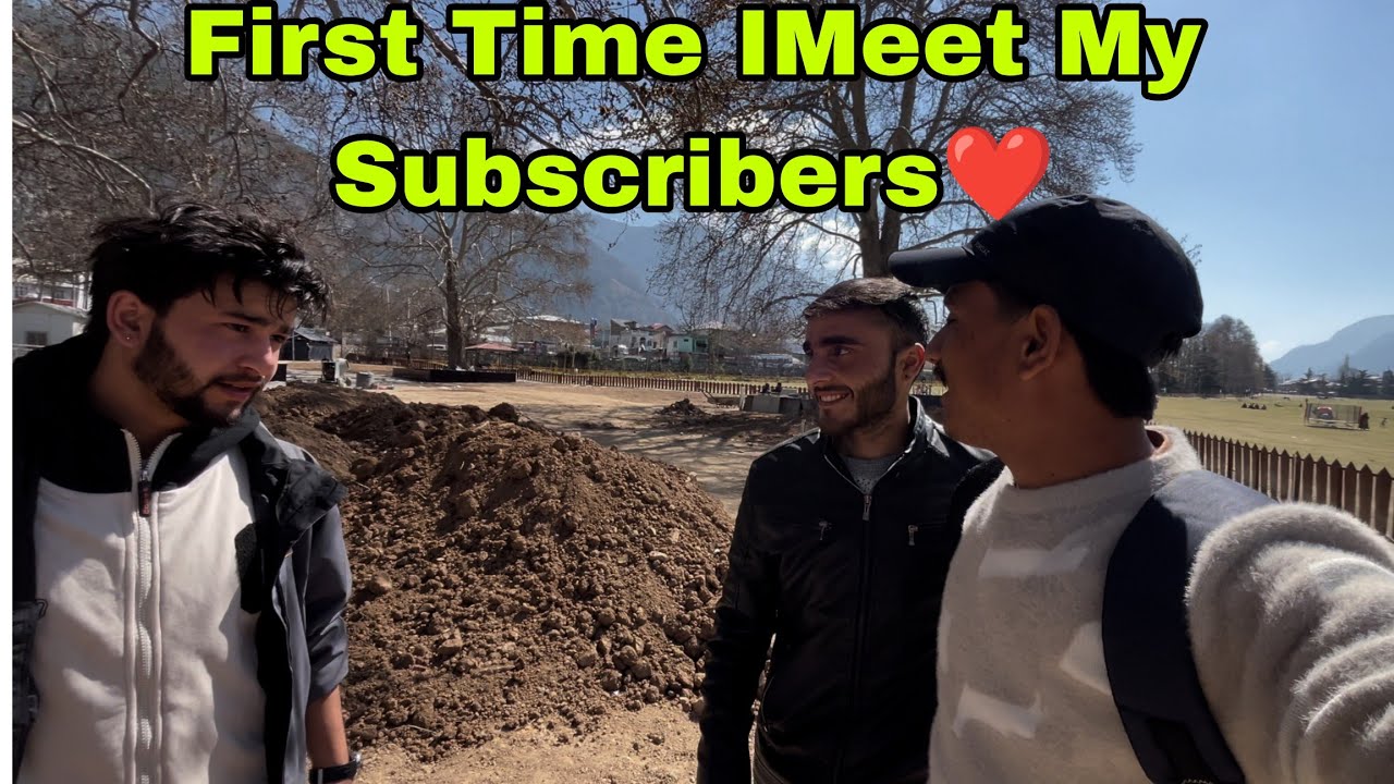 First Time I Meet My Subscribers❤️🫶🥰