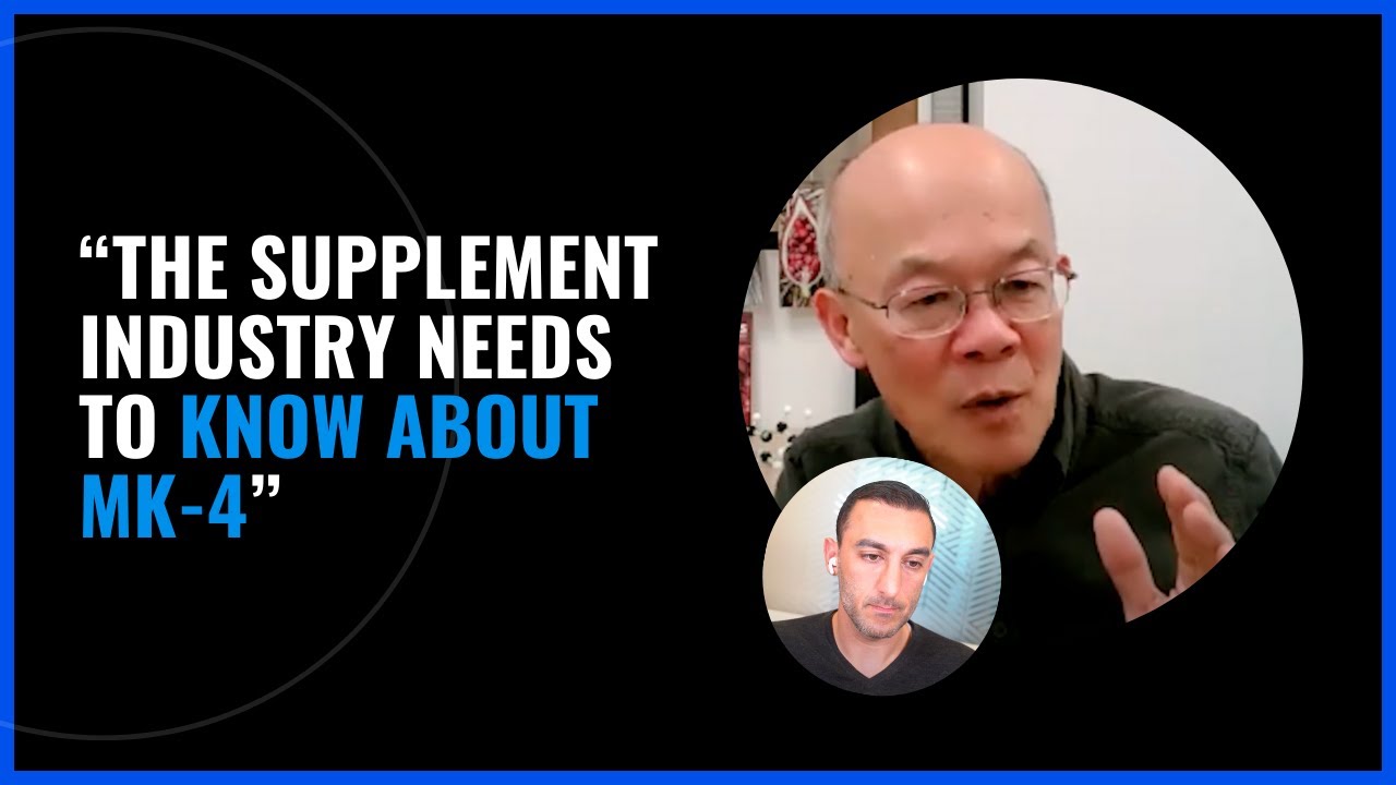 The Supplement Industry needs to know about Vitamin MK-4 | Vitamin K explained by Dr. Barrie Tan