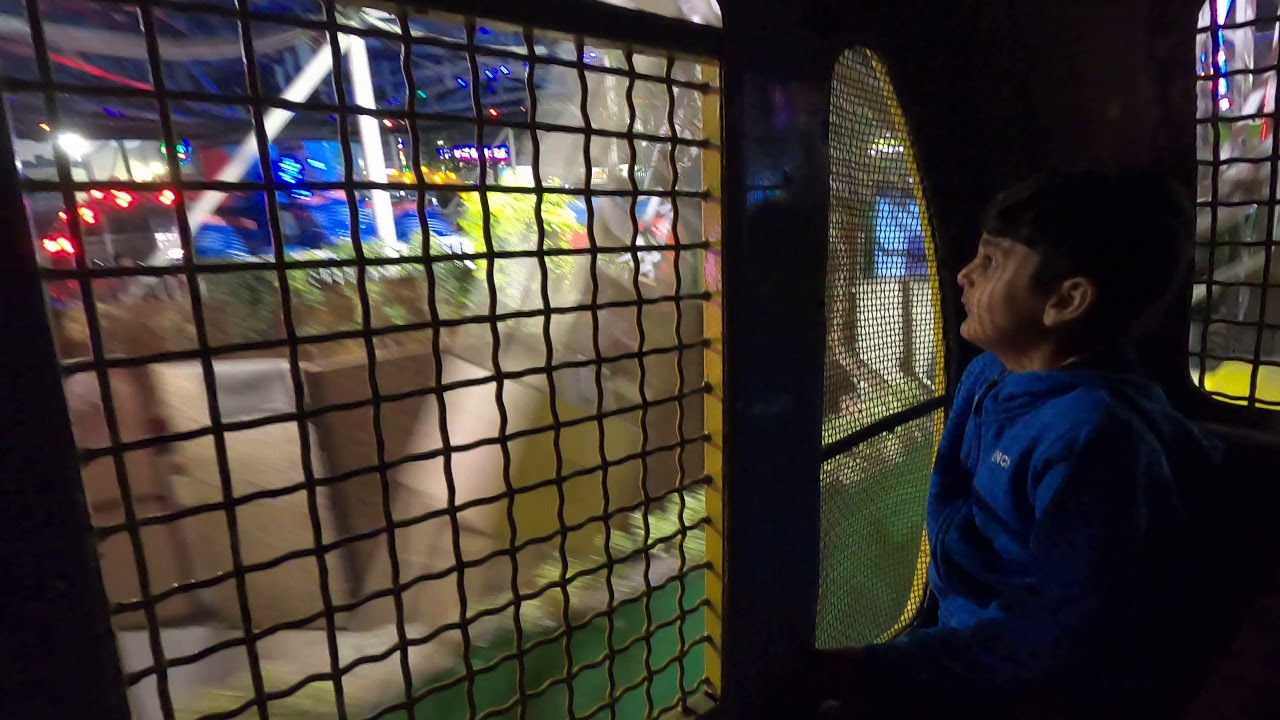 POV Ferris Wonder Wheel Ride at Joyland Theme Park Fortress Stadium Lahore Pakistan