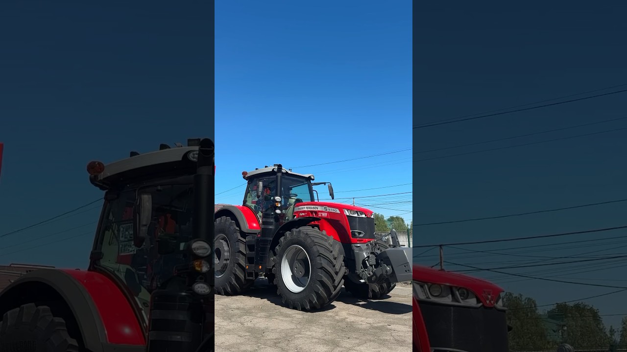 Massey Ferguson 8740S! #farming #агро #masseyferguson #massey #mf