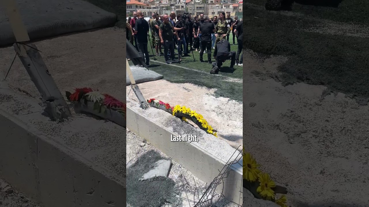 An Exclusive Look at the Site of Hezbollah&rsquo;s Rocket Attack