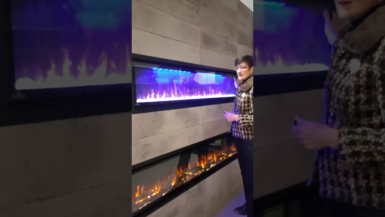 Napoleon Alluravision Deep linear electric fireplaces