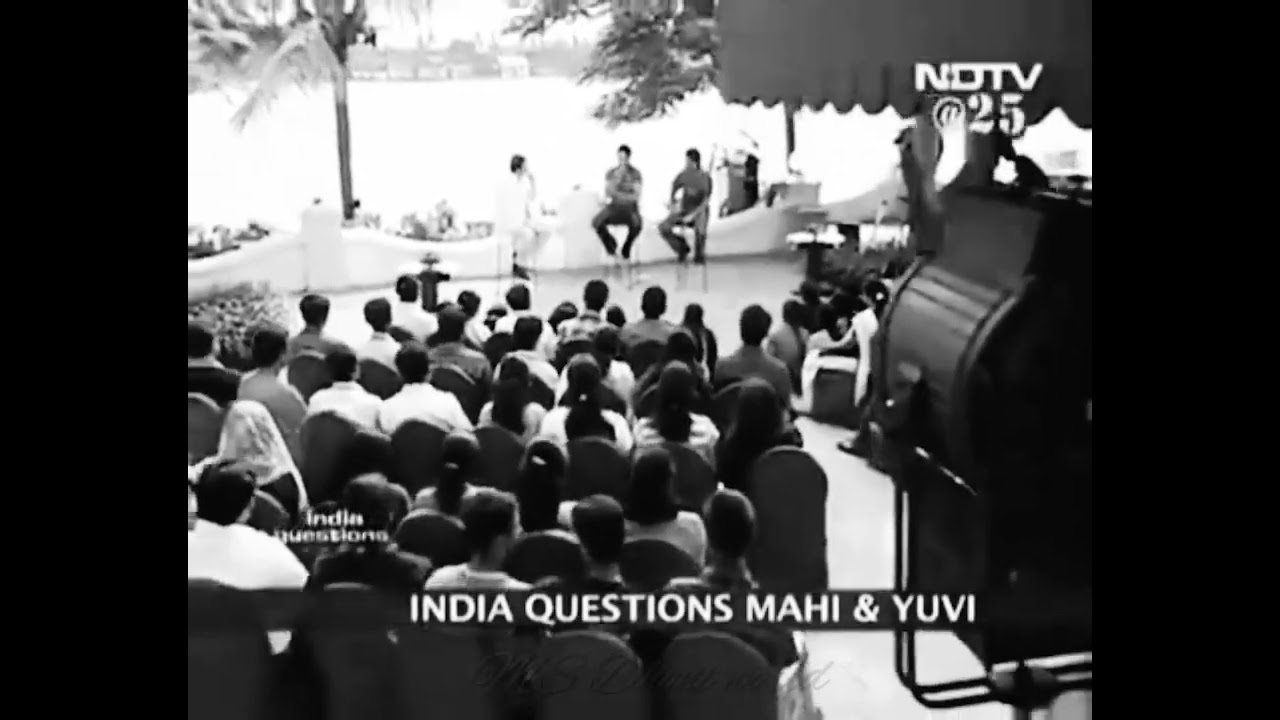 MS dhoni & Yuvraj singh very old interview with NDTV#too good to watch