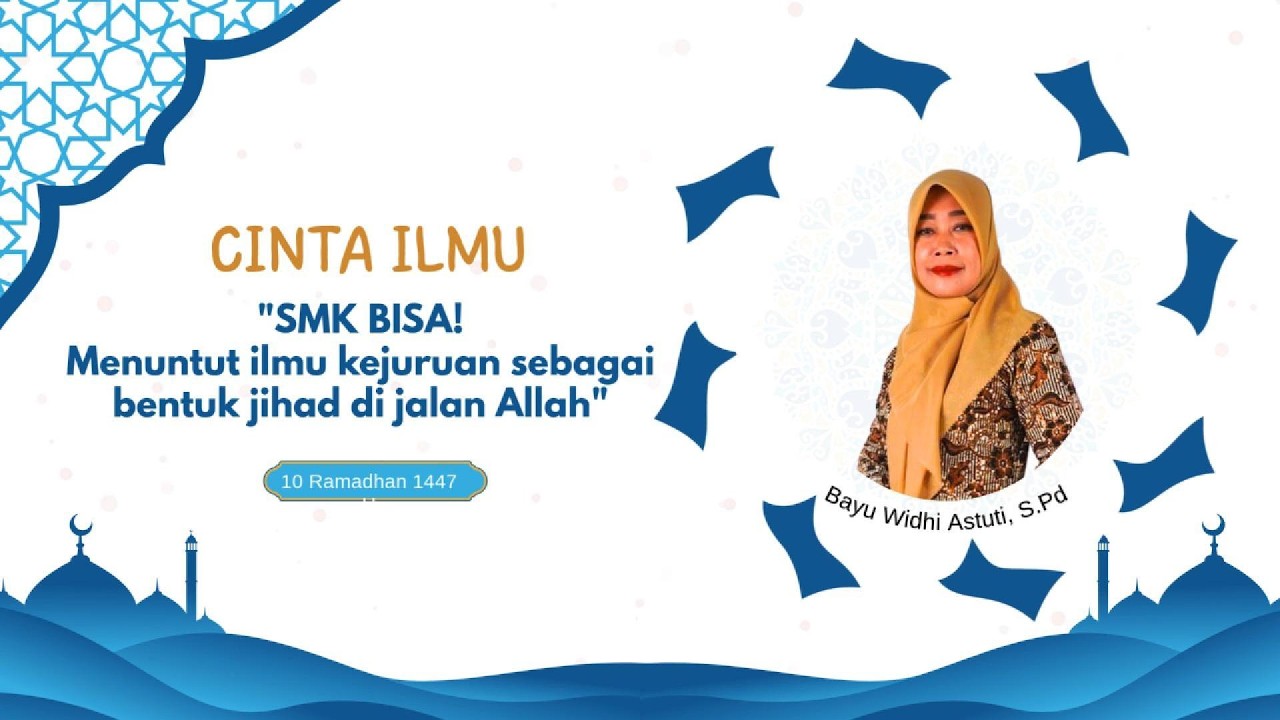 Menuntut ilmu kejuruan sebagai bentuk jihad di jalan Allah