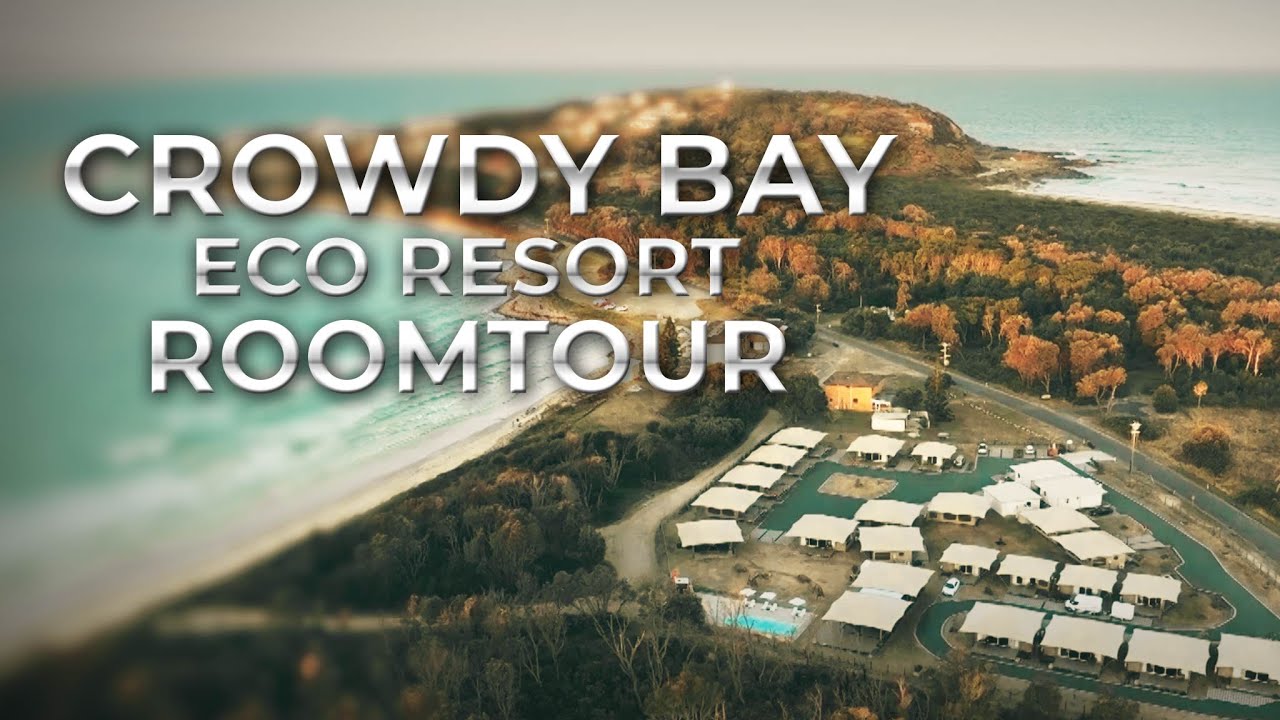 😍Crowdy Bay Eco Resort #tent #roomtour  #nsw