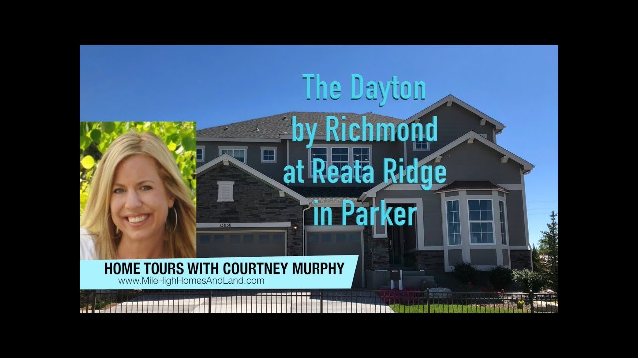 New Homes in Parker Colorado - Dayton Model by Richmond at Reata Ridge - Real Estate
