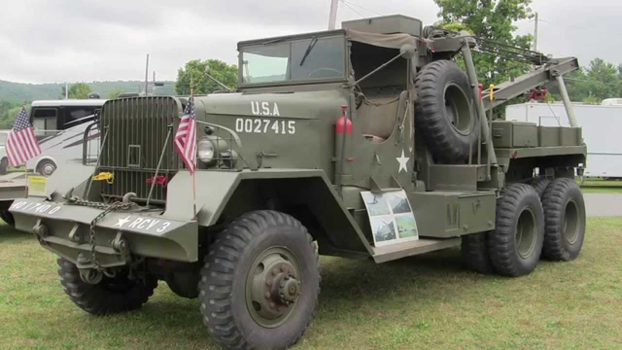 Ward La France M1A1 Heavy Wrecker Detail walk around video.