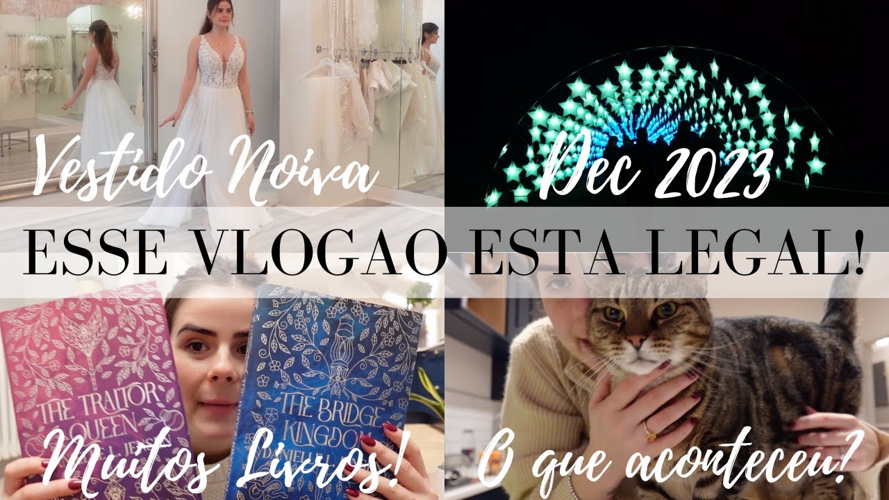 O que Aconteceu Comigo? - Bye Bye 23 e Hello 24 - Vestido de Noiva, Livros, Gatos e Escritorio Novo!